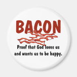 Bacon T-shirts and Gifts. magnets