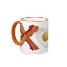 Bacon X O X LOVE Mugs