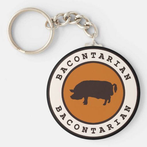 Bacontarian Keychains