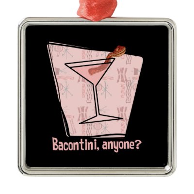Bacontini Anyone Ornament by justbacon