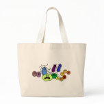 Bacteria Canvas Bags