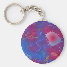 Bacteria Key Chains