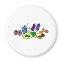 Bacteria magnets