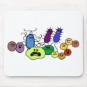 Bacteria mousepads