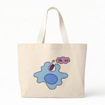 Bacteria Phagocytosis Canvas Bag