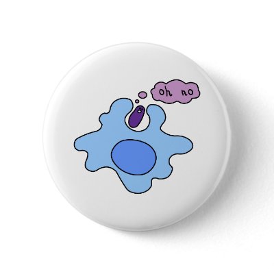 Bacteria Phagocytosis Pin by SuperBug