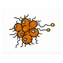 Bacteria Post Cards