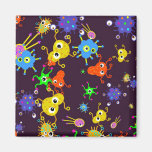 Bacteria Wallpaper Magnets