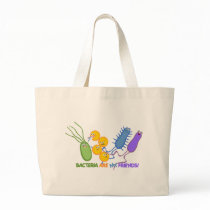 Bacterial Friends Canvas Bag