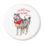 BAD Akita Magnets