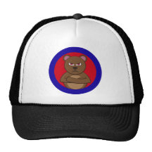 Bad angry bear baseballmütze