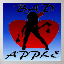 BAD APPLE POSTER