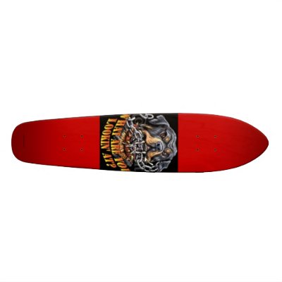 bad ass dog skate board by snewchybewchy