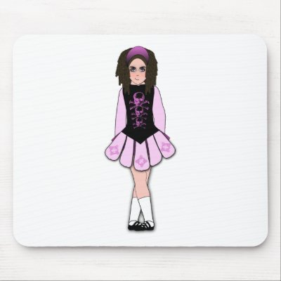 Bad Ass Irish Dancers Mouse Pads by TravelTheWorld