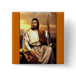 bad ass jesus buttons