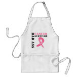 Bad Ass Survivor - Breast Cancer Aprons