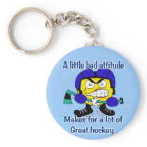 Bad Attitude Keychain