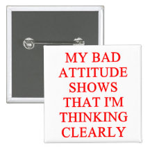 BAD ATTITUDE PIN