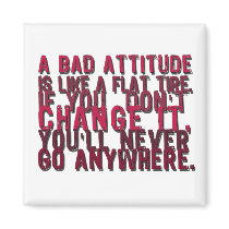 bad attitude products refrigerator magnet