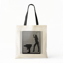 Bad Boy Silhouette Canvas Bags