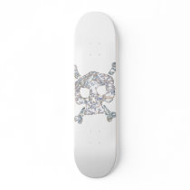 bad boy skull and cross bones skateboards