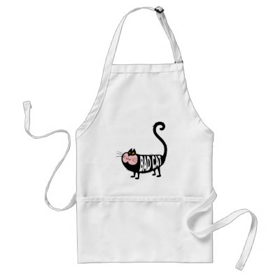 BAD CAT APRON by nassosvakalis