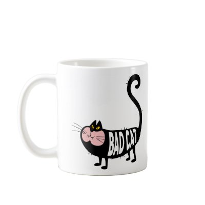 BAD CAT MUGS by nassosvakalis