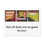Bad Daddy Postcard