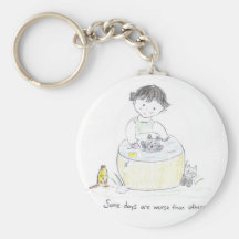 Bad  Day Key Chains