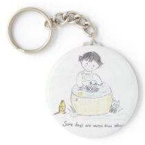 Bad  Day Key Chains