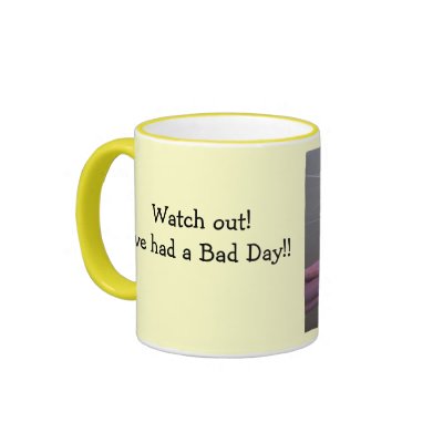 bad day Mug by KatAnnette