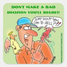 BAD DECISION | REGRET STICKERS