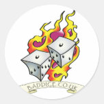 Bad Dice Large Stickers