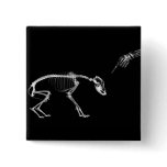 Bad Dog X-Ray Skeleton in Black & White