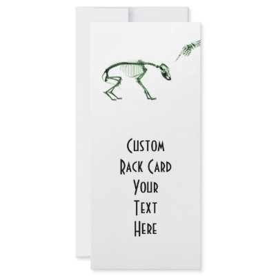 Bad Dog X-ray Skeleton in Green by VoXeeD
