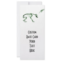 Bad Dog X-ray Skeleton in Green