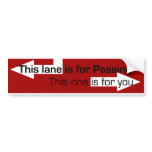 bad drivers bumper stickers