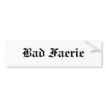 Bad Faerie