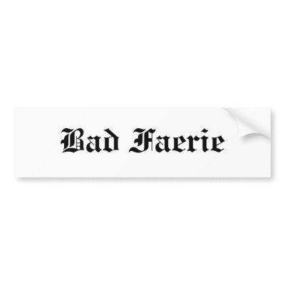 Bad Faerie by morganna1479