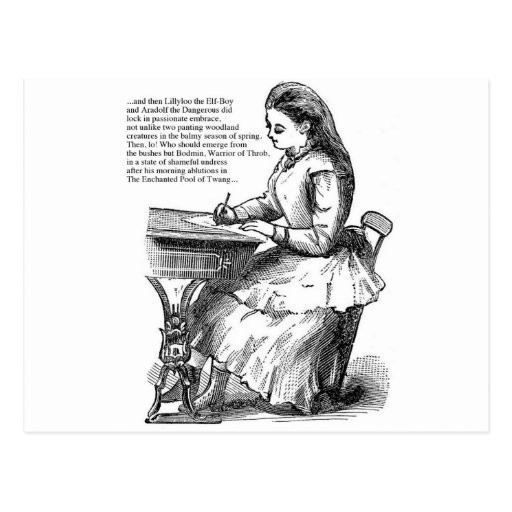 Bad Fan Fiction Postcards