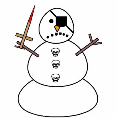 Bad Frosty Photo Cut Out by Mgifts
