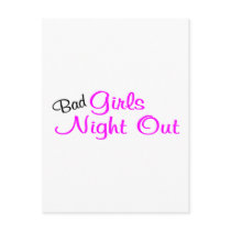 Bad Girls Night Out Postcards