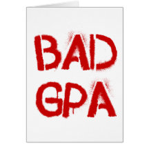 Bad GPA Card