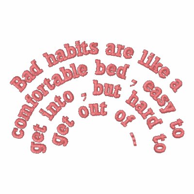Bad habits... hoody by randymedlin