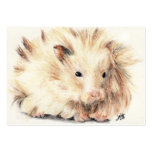 Bad Hair Day (Hamster) ACEO Art Trading Cards Business Cards