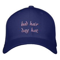 bad hair day hat