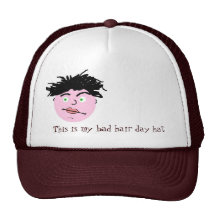 Bad hair day hat -men