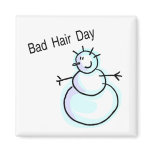 Bad Hair Day Snowman