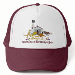 Bad Jesus Ponies Trucker Hat