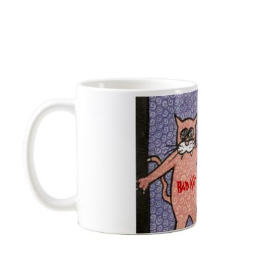 Bad Kat! Coffee Mugs by conroyaltee